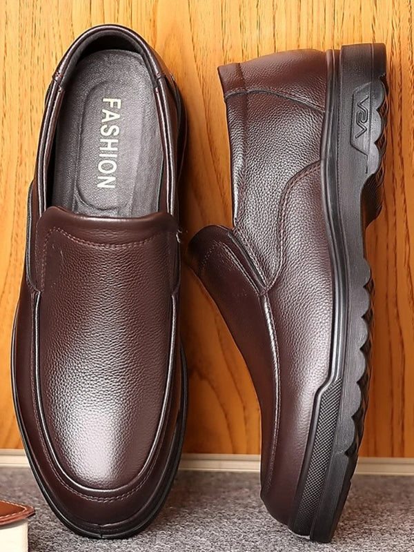 Leather Business Loafers