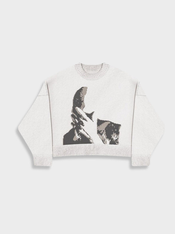 Hidden Face Knit Sweater Frank Ocean