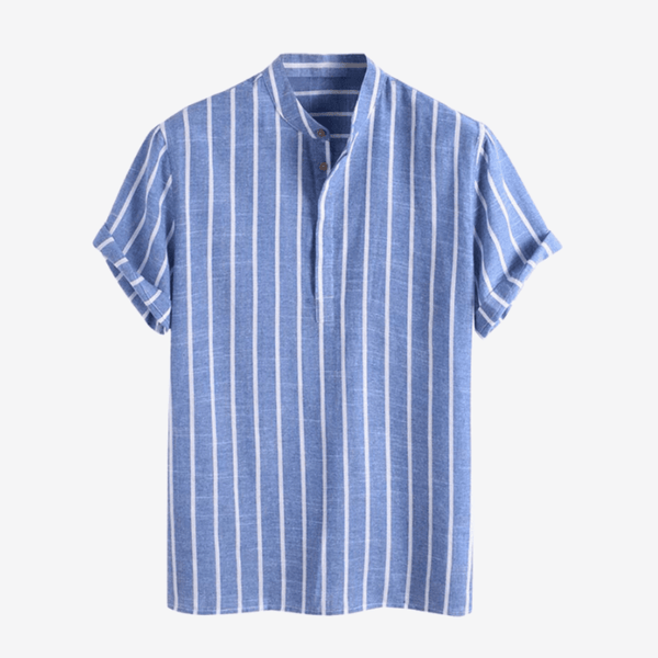 Striped Henley Shirt - Liège
