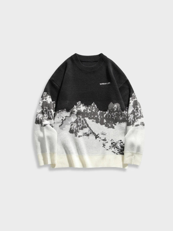 Vintage Mountain Sweater